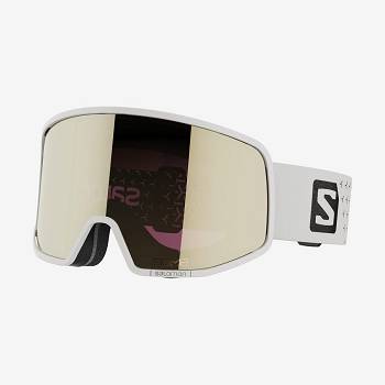 Beige Men's Salomon LO FI SIGMA Goggles | USA-M1797