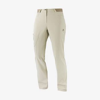 Beige Women's Salomon WAYFARER Pants | USA-M1867