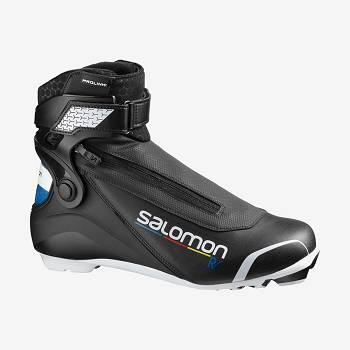 Black / Blue Women's Salomon R/PROLINK Ski Boots | USA-S1681