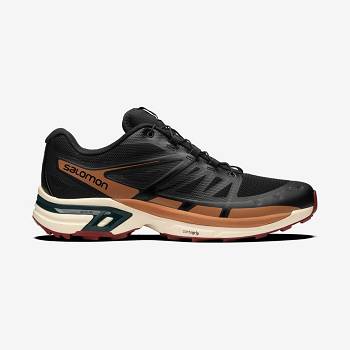 Black / Coffee Men's Salomon XT-WINGS 2 Sneakers | USA-M2546