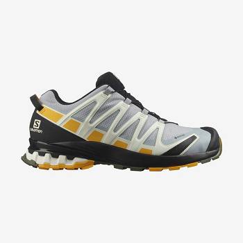 Black / Grey Men's Salomon XA PRO 3D v8 GORE-TEX Trail Running Shoes | USA-L1382