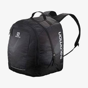 Black / Grey Women's Salomon ORIGINAL GEAR BACKPACK Bags | USA-O1250