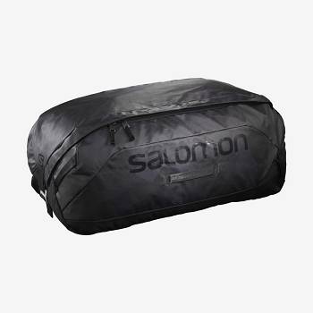 Black / Grey Women's Salomon OUTLIFE DUFFEL 70 Bags | USA-O2043