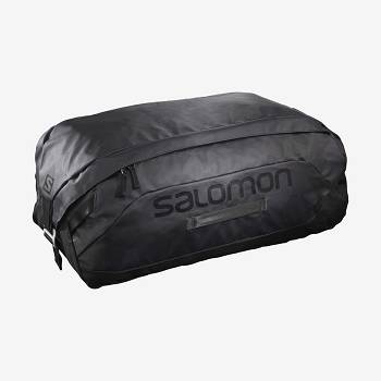 Black / Grey Women's Salomon OUTLIFE DUFFEL 45 Bags | USA-S1898