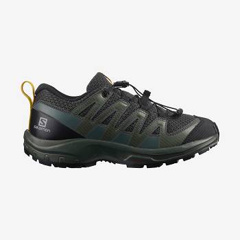 Black Kids' Salomon XA PRO V8 Hiking Shoes | USA-M1818