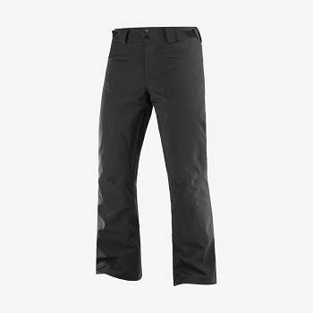 Black Men's Salomon BRILLIANT Ski Pants | USA-S2528