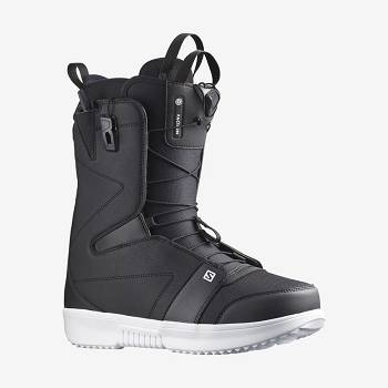 Black Men's Salomon FACTION Ski Boots | USA-A2536