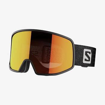 Black Men's Salomon LO FI MULTILAYER Goggles | USA-O1441