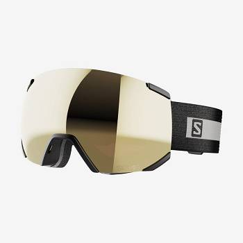 Black Men's Salomon RADIUM SIGMA Goggles | USA-S1317