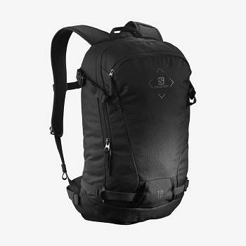 Black Men's Salomon SIDE 18 Backpacks | USA-O1019