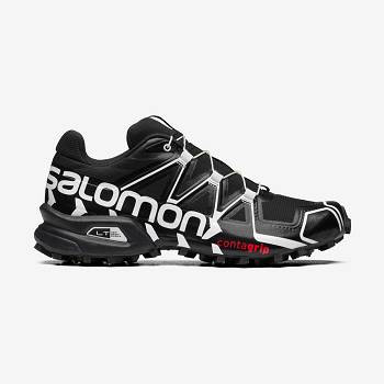 Black Men's Salomon SPEEDCROSS OFFROAD Sneakers | USA-O1124