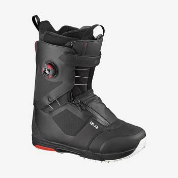 Black Men's Salomon TREK S/LAB Ski Boots | USA-M1601