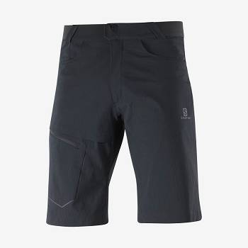 Black Men's Salomon WAYFARER Shorts | USA-N1988