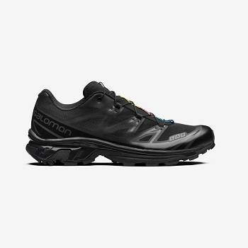 Black Men's Salomon XT-6 Sneakers | USA-N1715