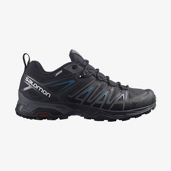 Black Men's Salomon X ULTRA PIONEER CLIMASALOMON™ Waterproof Shoes | USA-W3840