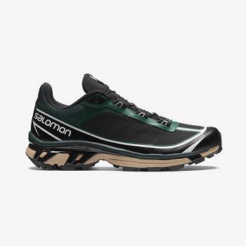 Black / Olive Men's Salomon XT-6 FT Sneakers | USA-N1064