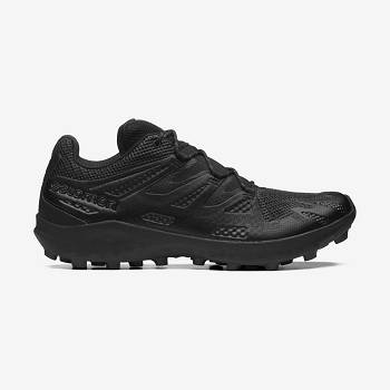 Black Women's Salomon CROSS ADVANCED Sneakers | USA-A2452