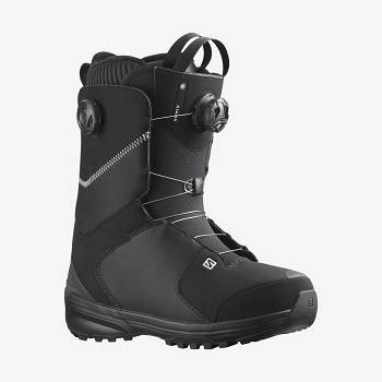 Black Women's Salomon KIANA DUAL BOA Ski Boots | USA-L2208