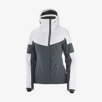 Black Women's Salomon SPEED Insulated Jackets | USA-N2443