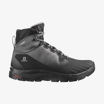 Black Women's Salomon VAYA BLAZE THINSULATE™ CLIMASALOMON™ Waterproof Boots | USA-A1115