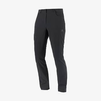 Black Women's Salomon WAYFARER Pants | USA-L1662