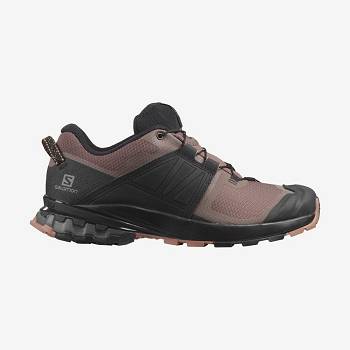 Black Women's Salomon XA WILD Hiking Shoes | USA-L2579