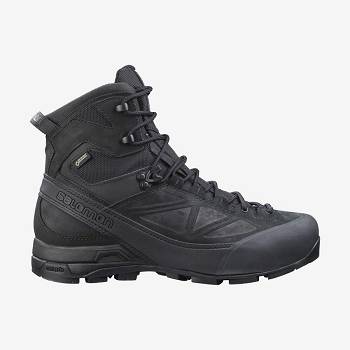 Black Women's Salomon X ALP GORE-TEX FORCES Waterproof Boots | USA-L2530