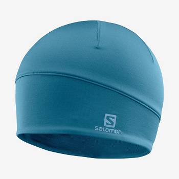 Blue Men's Salomon ACTIVE Hats | USA-S2367