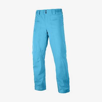 Blue Men's Salomon BRILLIANT Ski Pants | USA-M2231