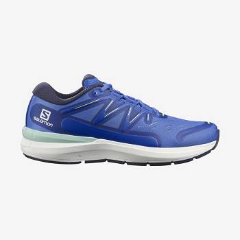 Blue Men's Salomon SONIC 4 Confidence Running Shoes | USA-W3560