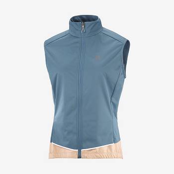 Blue Women's Salomon LIGHT SHELL Waterproof Jackets | USA-O2538