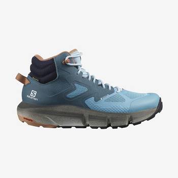 Blue Women's Salomon PREDICT HIKE MID GORE-TEX Waterproof Shoes | USA-L1564