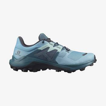 Blue Women's Salomon WILDCROSS 2 Trail Running Shoes | USA-S1471