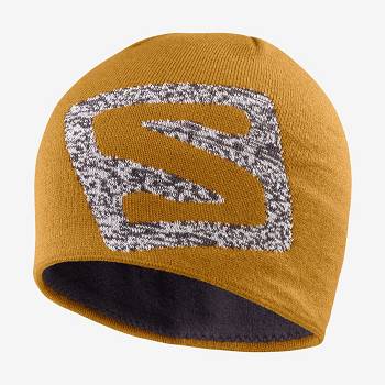 Brown Men's Salomon GRAPHIC Hats | USA-S1660