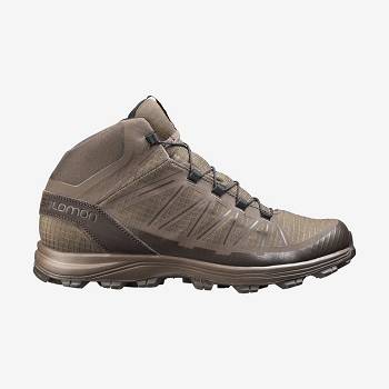 Brown Men's Salomon SPEED ASSAULT Tactical Boots | USA-A1759