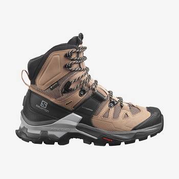 Brown Women's Salomon QUEST 4 GORE-TEX Hiking Boots | USA-L2278