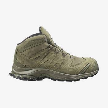 Green Men's Salomon XA FORCES MID EN Tactical Boots | USA-S1198