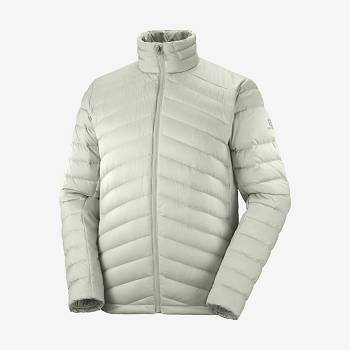 Grey Men's Salomon ESSENTIAL XWARM DOWN Insulated Jackets | USA-O1035