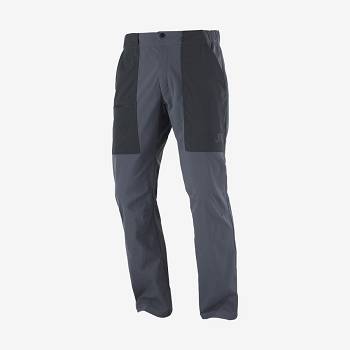 Grey Men's Salomon OUTRACK Pants | USA-M1447