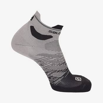 Grey Men's Salomon PREDICT ANKLE Socks | USA-M1888