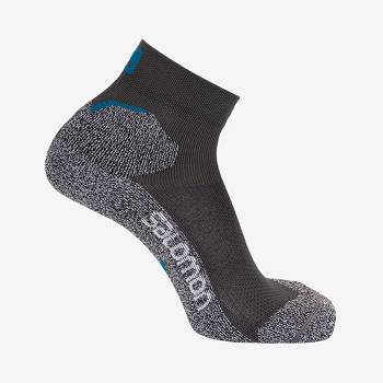 Grey Men's Salomon SPEEDCROSS ANKLE Socks | USA-W3360