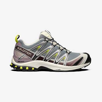 Grey / Purple Men's Salomon XA PRO 3D Sneakers | USA-O1838