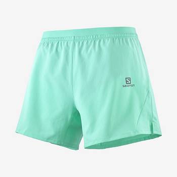 Mint Men's Salomon CROSS 5'' Shorts | USA-O2223