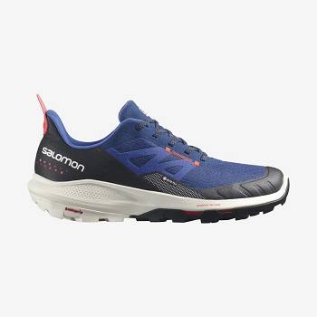 Navy Men's Salomon OUTPULSE GORE-TEX Hiking Shoes | USA-L1823