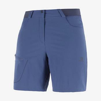 Navy Women's Salomon WAYFARER Shorts | USA-O1735