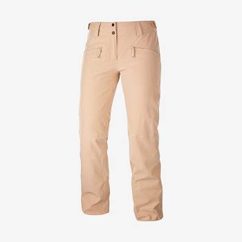 Pink Women's Salomon EDGE Ski Pants | USA-L1697