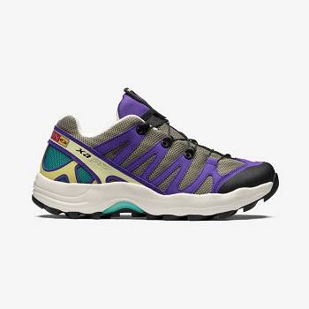 Purple / Grey Men's Salomon XA PRO 1 Sneakers | USA-S2577