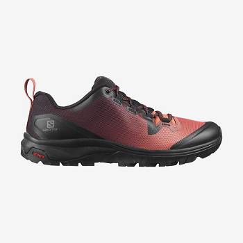 Red Women's Salomon VAYA Hiking Shoes | USA-L1018