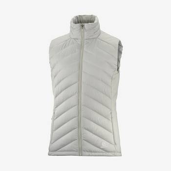 Silver Women's Salomon ESSENTIAL XWARM DOWN Insulated Jackets | USA-M2609