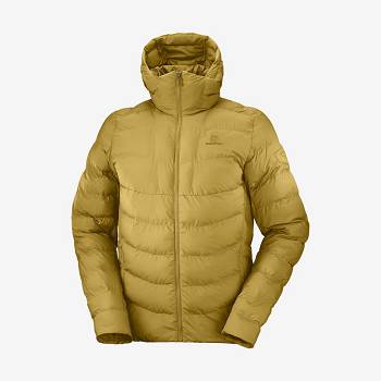 Yellow Men's Salomon ESSENTIAL XWARM INSULATED Insulated Jackets | USA-L1445